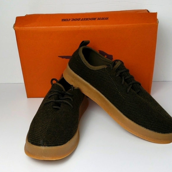 Rocket Dog Shoes - NWT RocketDog Womens Gummy Haven Fabric Sneaker Olive Size 8.5